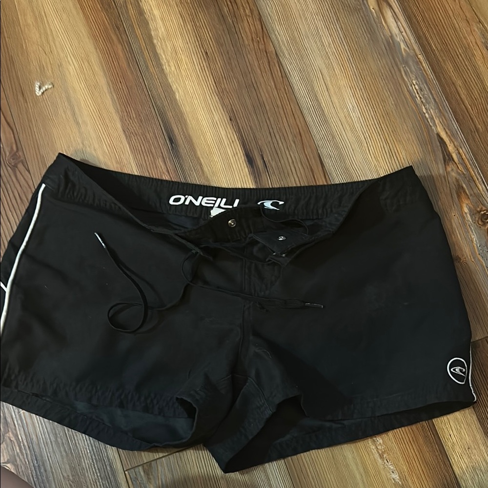 O'Neill Black Athletic Shorts Quick-Drying Lightweight